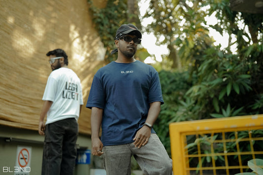 Legalize It Back Printed Oversized Tee by BL3ND