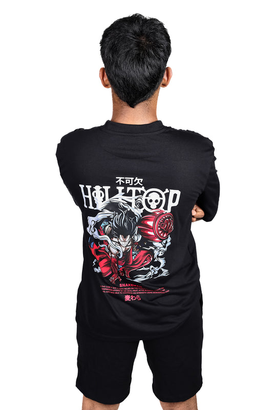 Snakeman Back Printed Oversized Tee