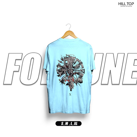 Wheel of Fortune Back Printed Oversized Tee