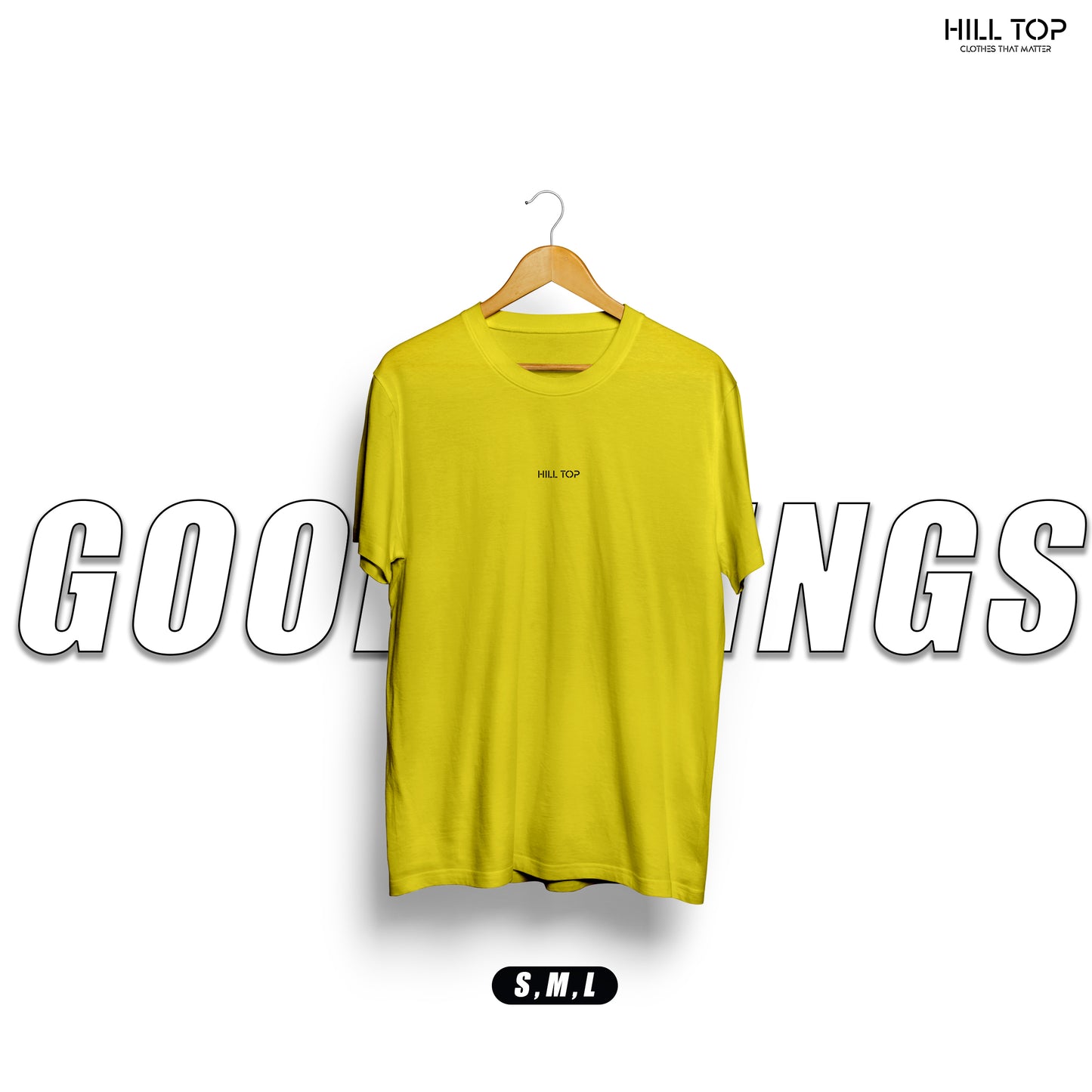 Typography #2 Back Printed Oversized Tee