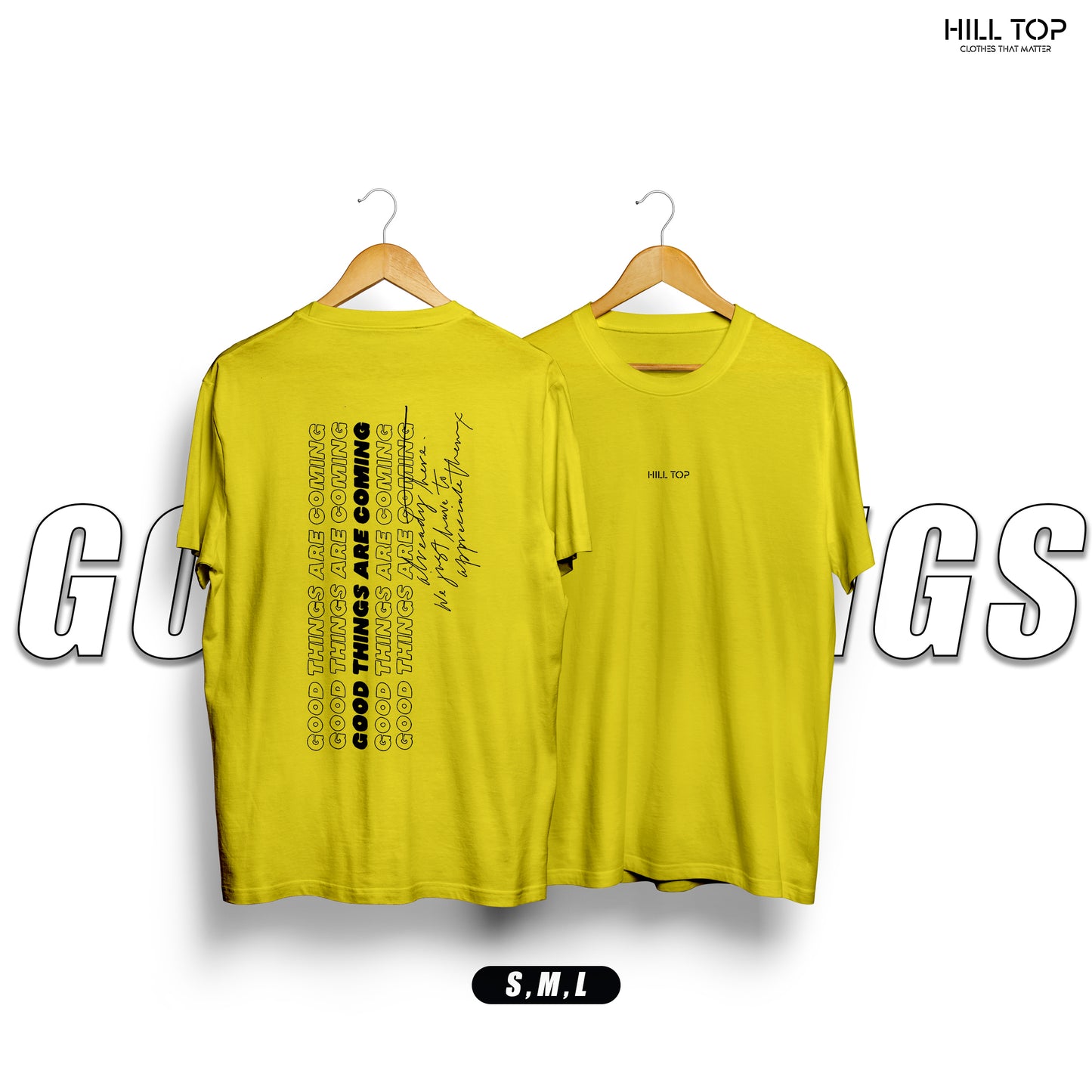Typography #2 Back Printed Oversized Tee