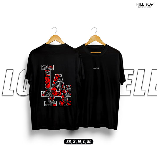 LA Back Printed Oversized Tee