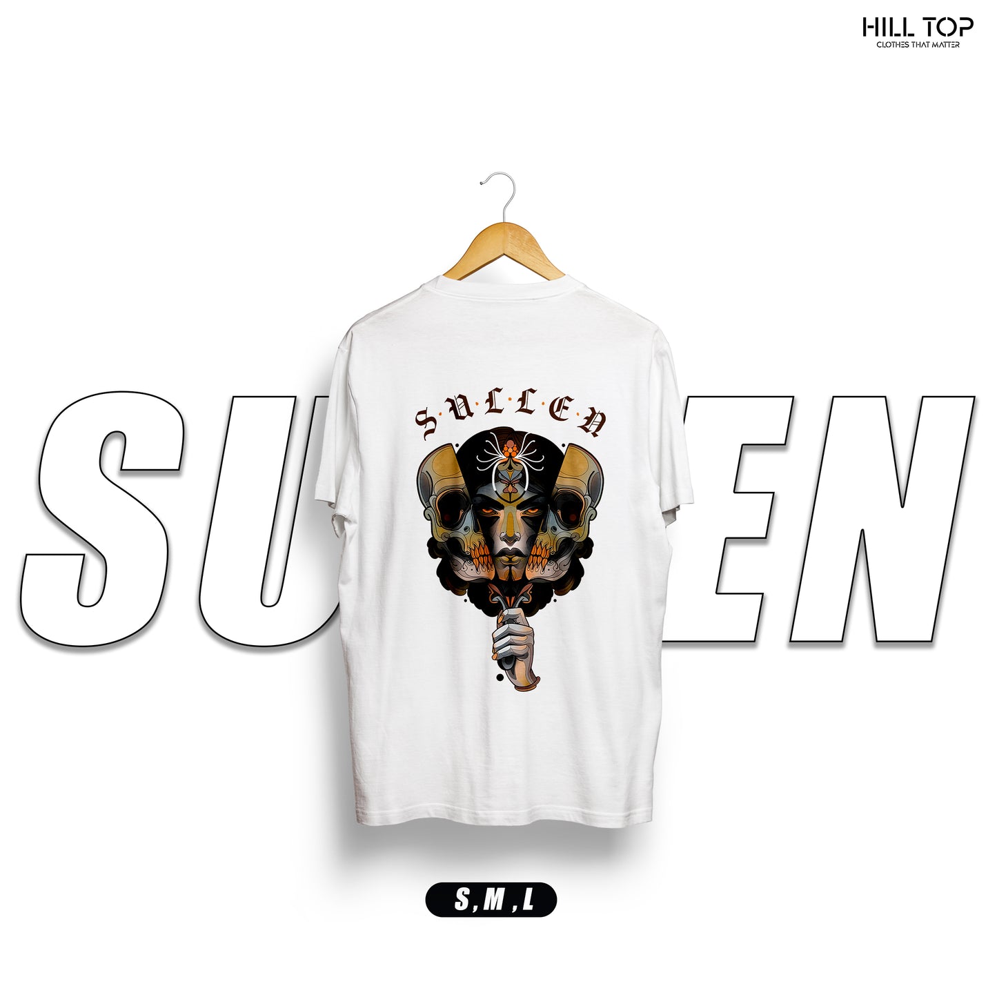 Sullen Back Printed Oversized Tee