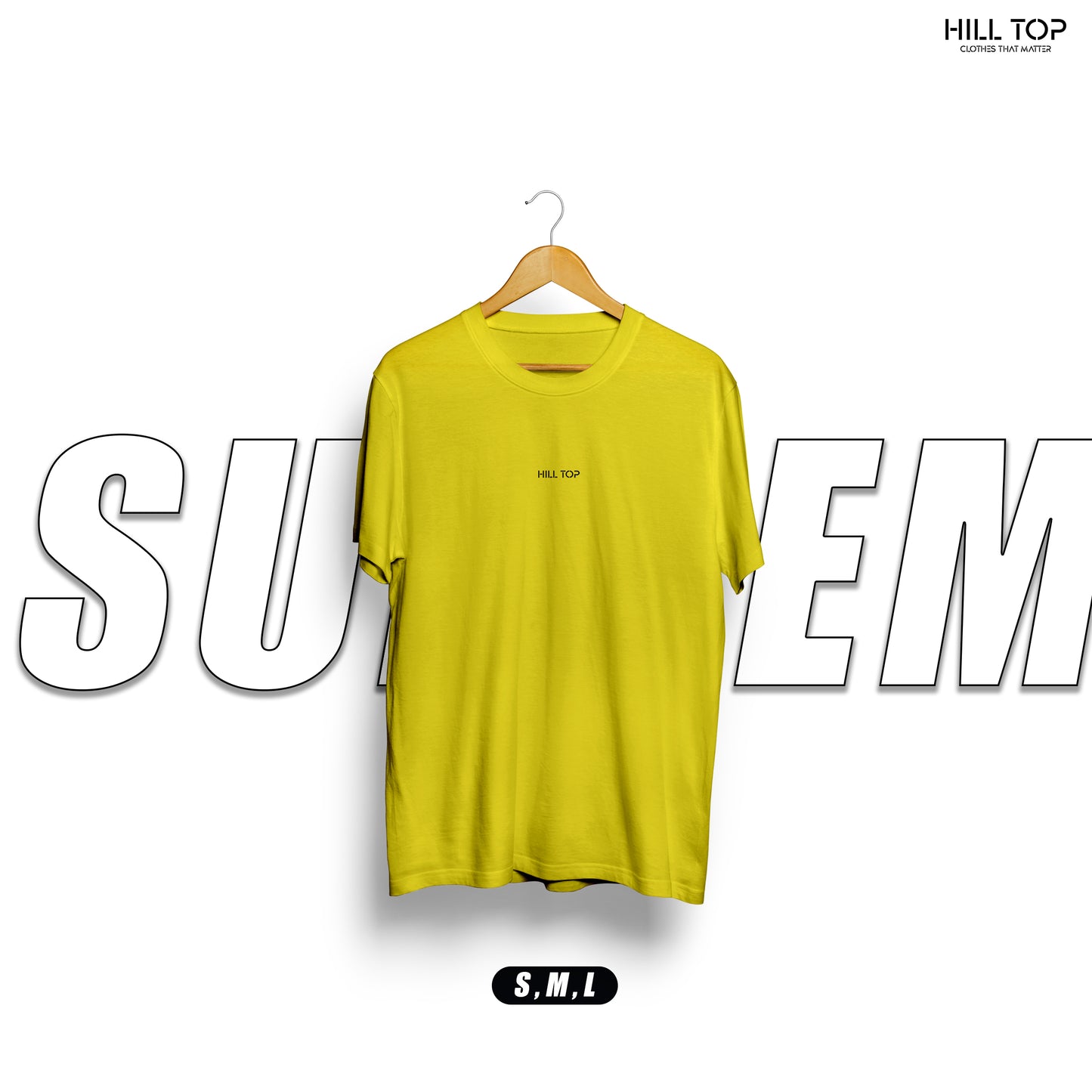 Supreme Back Printed Oversized Tee