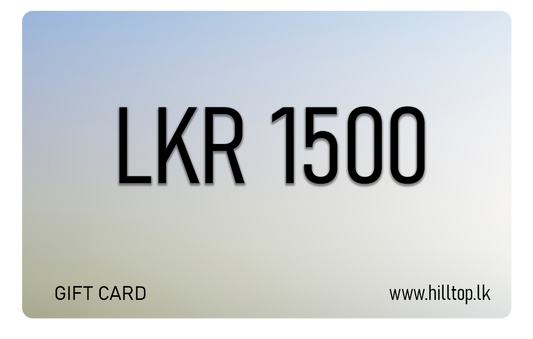 HillTop Gift Card #1500