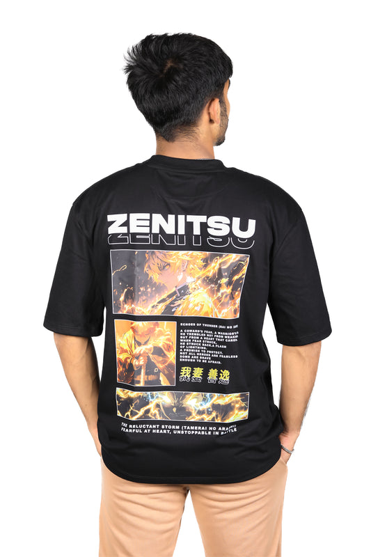 Zenitsu Agatsuma Oversized Tee