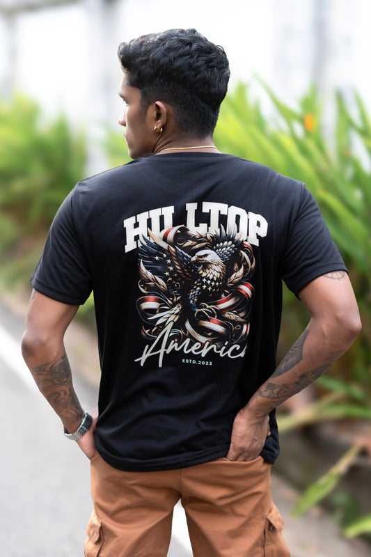 HillTop America BackPrinted Regular Tee