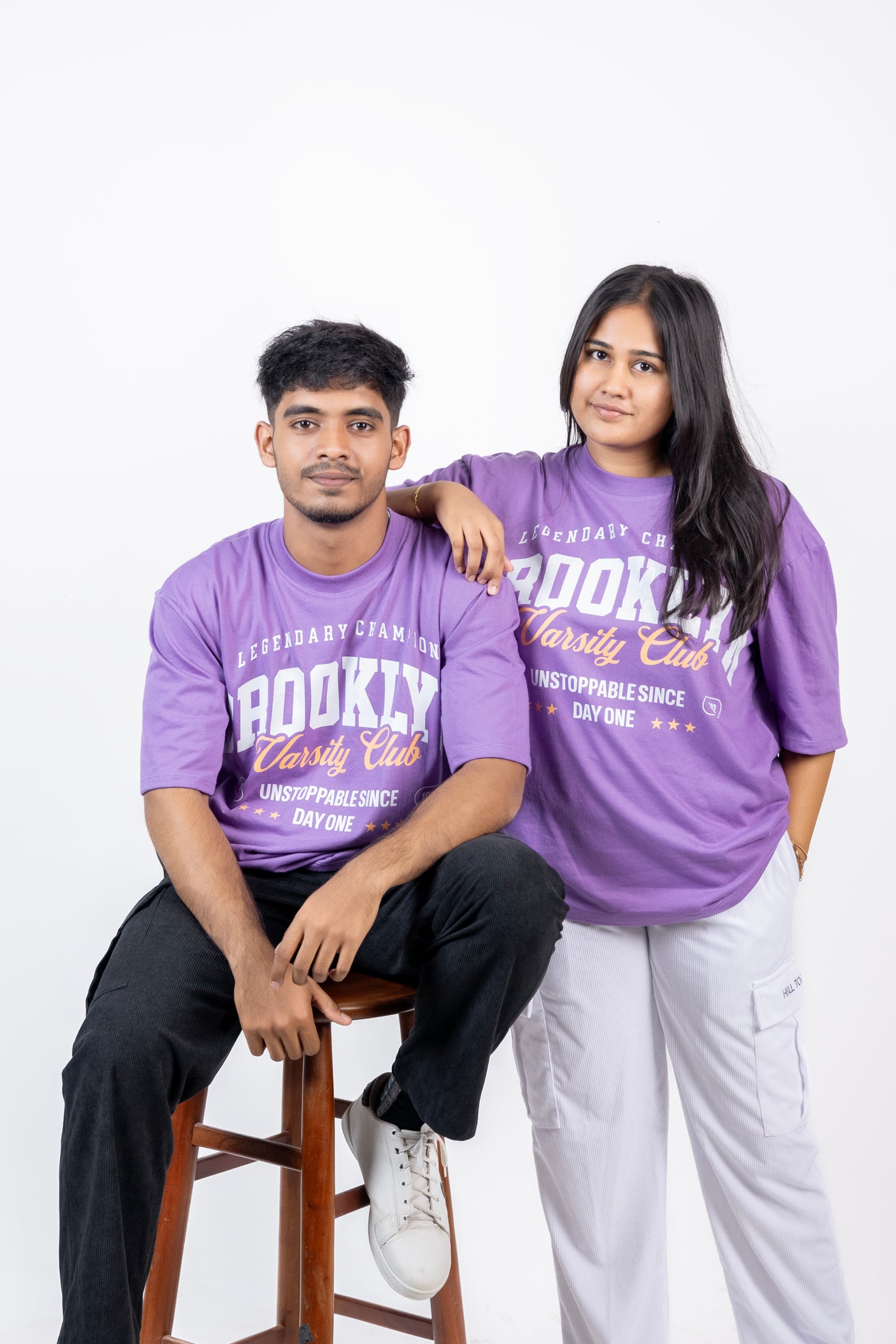 Brooklyn Front Printed Tee