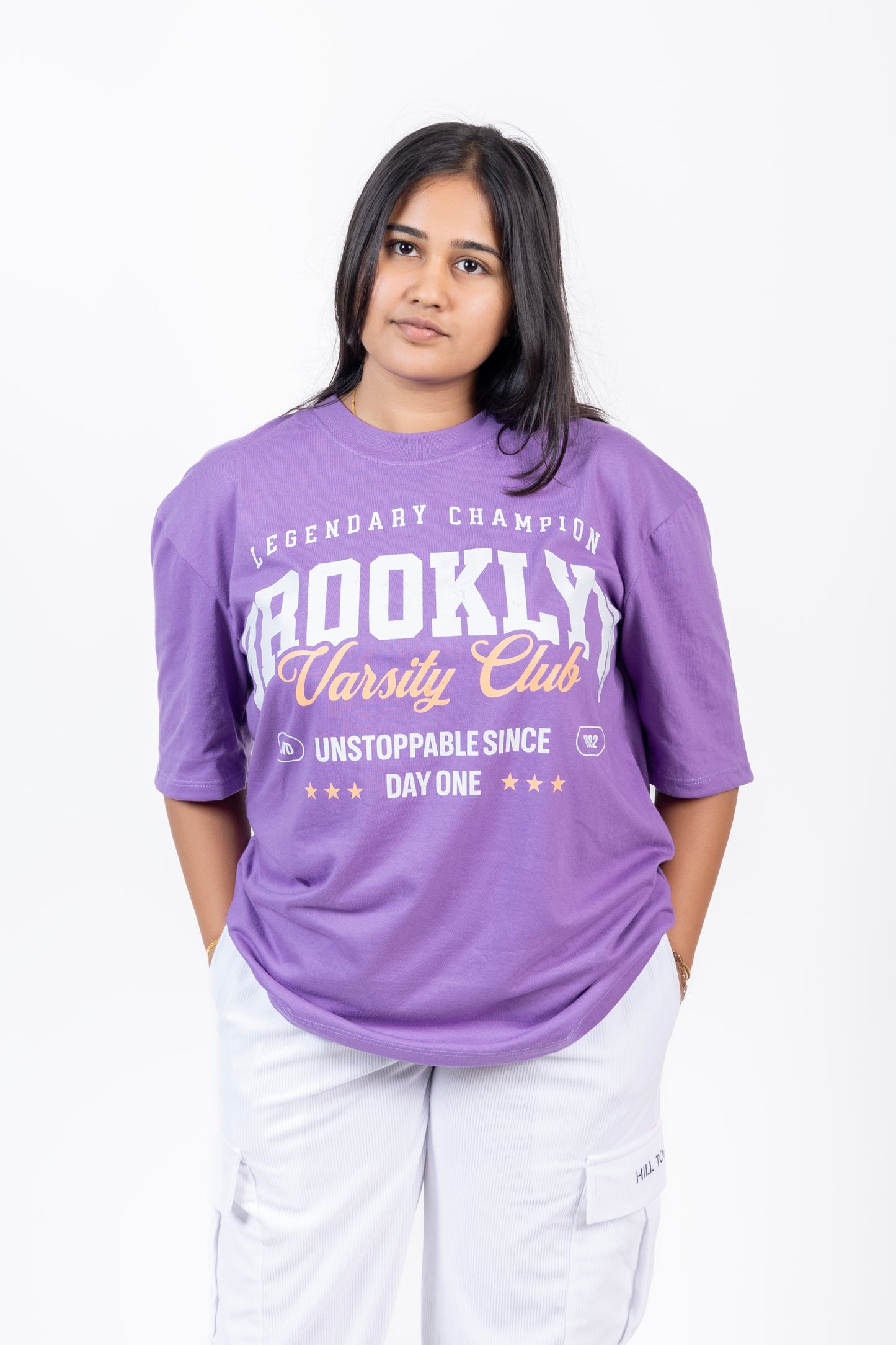 Brooklyn Front Printed Tee