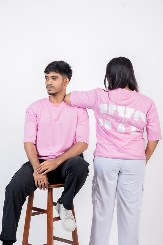 NYC Backprinted Oversized Tee