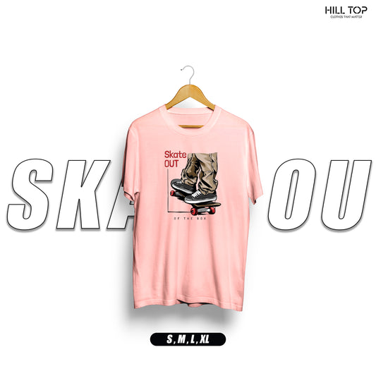 Skate Out Front Printed Regular Tee